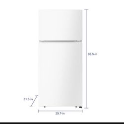 18-cu ft Top-Freezer Refrigerator $499 OBO