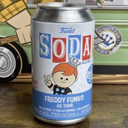Funko Soda Camp Fundays 2023 Freddy Funko as Thor Marvel Avengers LE 5000 Sealed