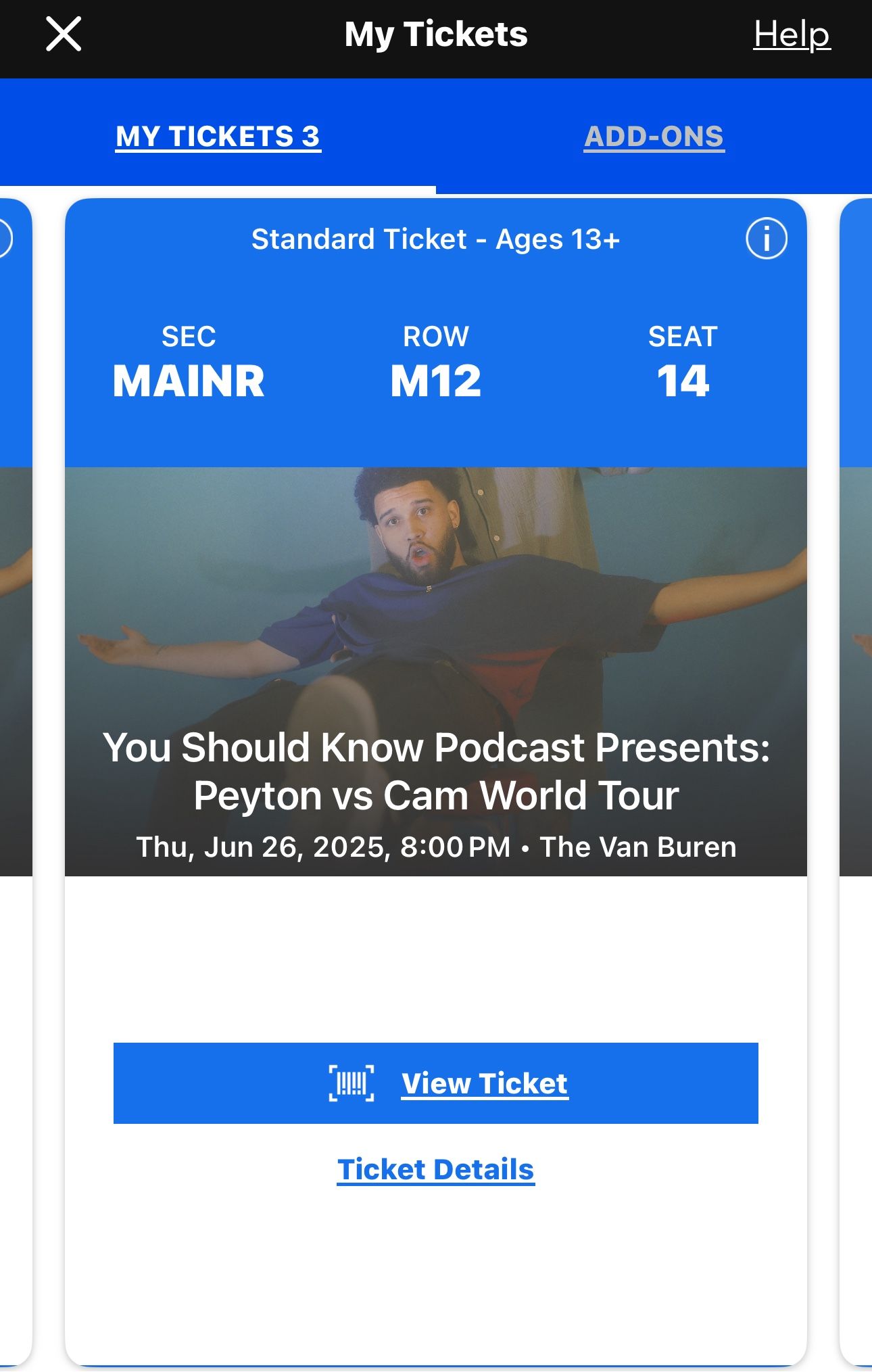 You Should Know Tour