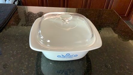 Corning Ware Blue Cornflower Casserole Dish