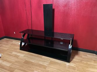 Black TV Stand