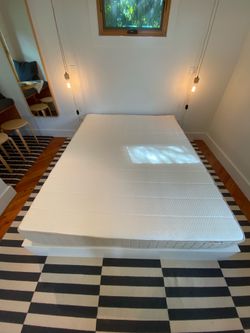 FREE Like-New Queen Latex Mattress