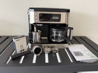 De'Longhi - Digital All-in-One Combination Coffee and Espresso Machine - Black and Stainless Steel ( PICK Up: Sun Valley)