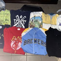 Variety Of Vintage Clothes