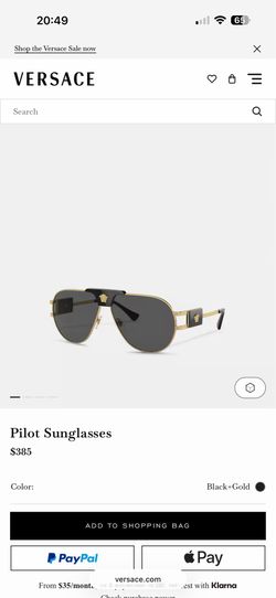 Men’s Versace Sunglasses