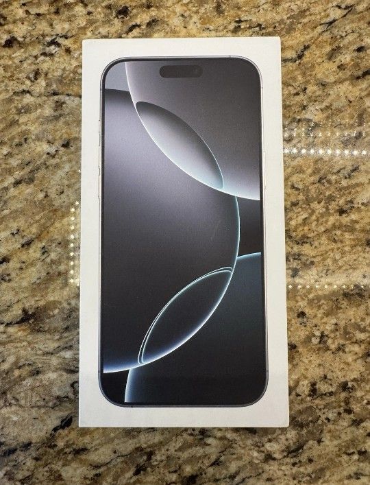 IPHONE 16 PRO MAX NEW SEALED