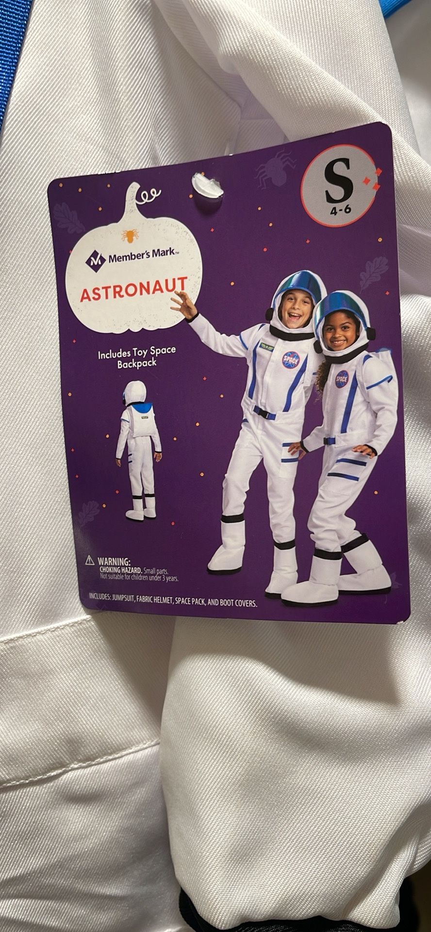 Small And Medium astronaut costumes kids 4-6  8-10 