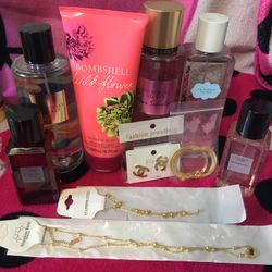Victoria secret Bundle and gold filled jewelry $100 for all