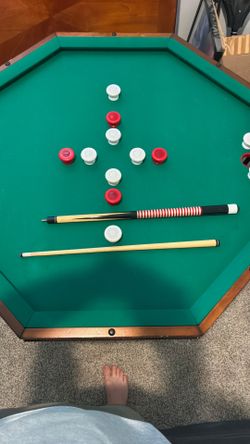 Poker/bumper pool table