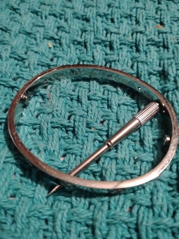 White Gold Cartier Bracelet