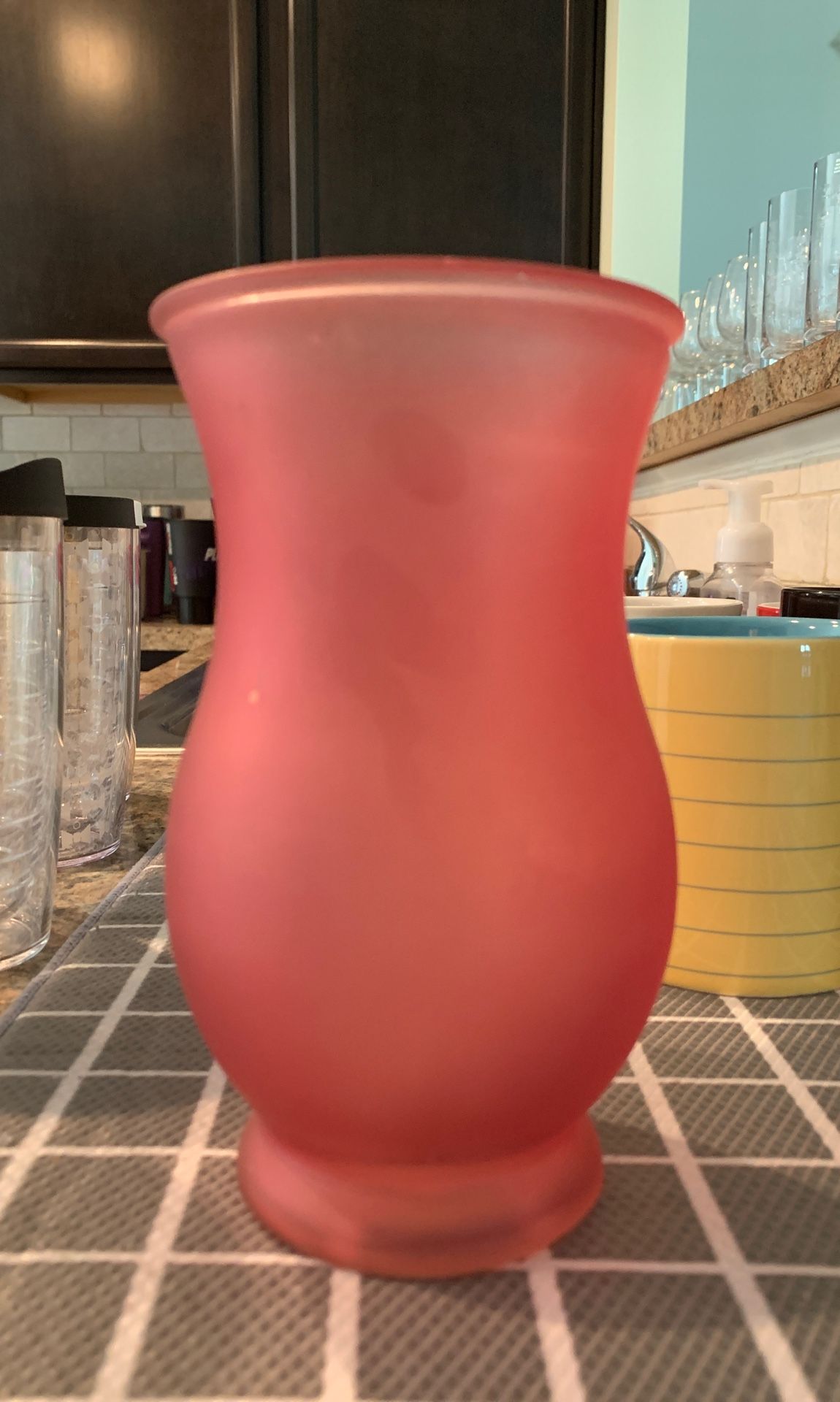 Pink Flower Vase