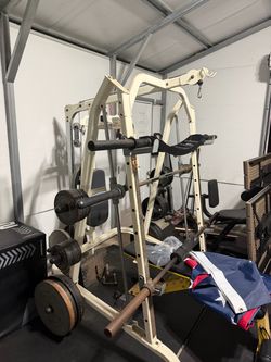 Smith Machine with Cable System