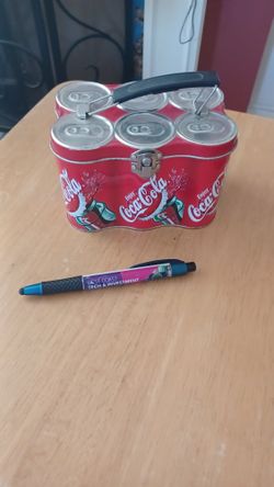 Coca Cola Tin Lunch Pail