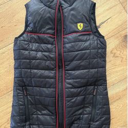 Ferrari jacket Vest. Size XS 15 Inches Waist 