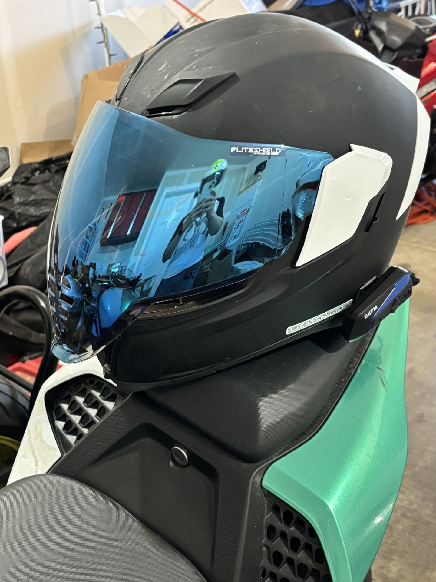 Icon Airflite Helmet With Bluetooth