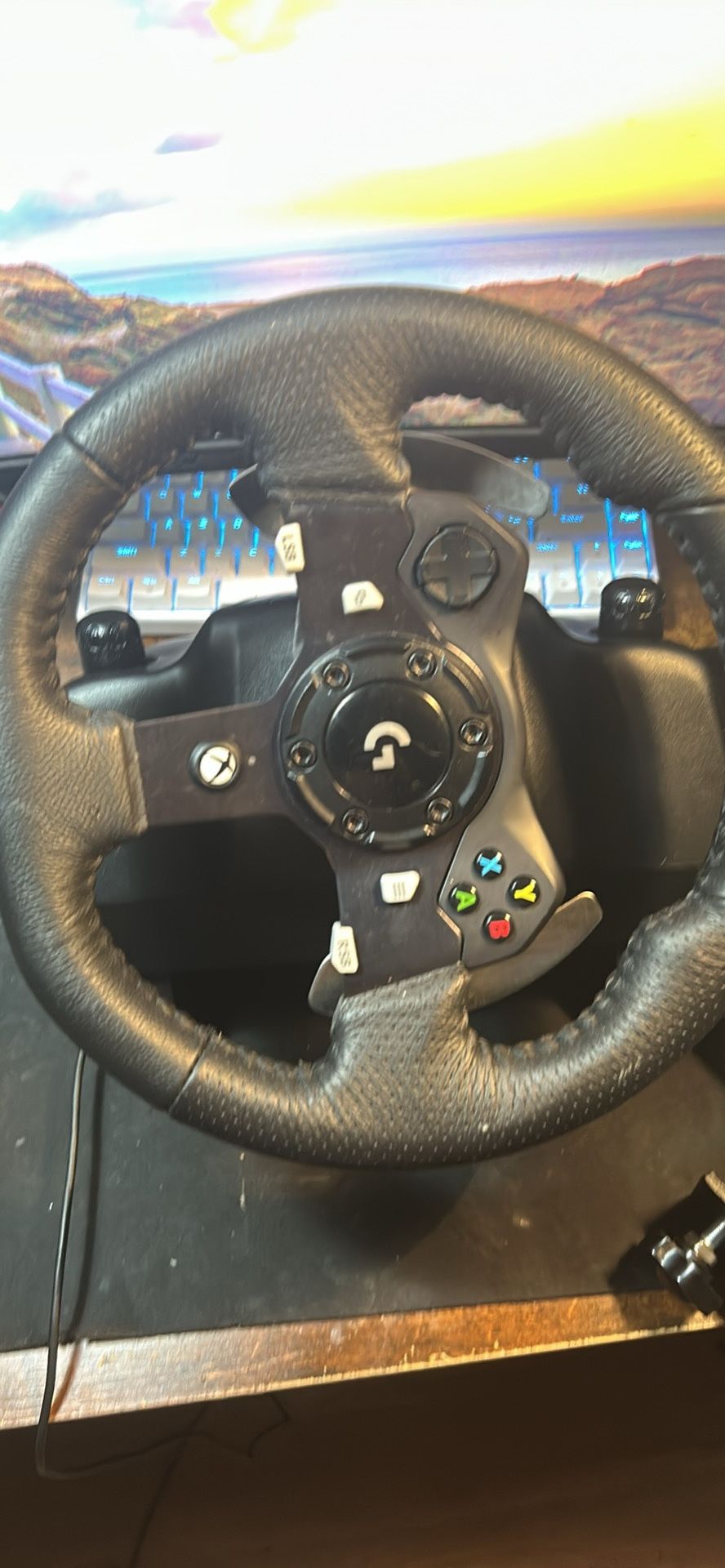 GeForce920 Steering Wheel Set For 350