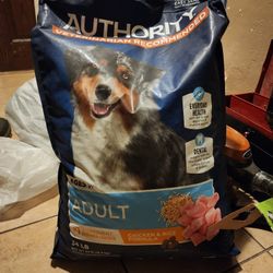 34lb Authority Dog Food