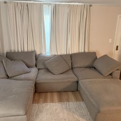 King bed and living room, couch moving out sale