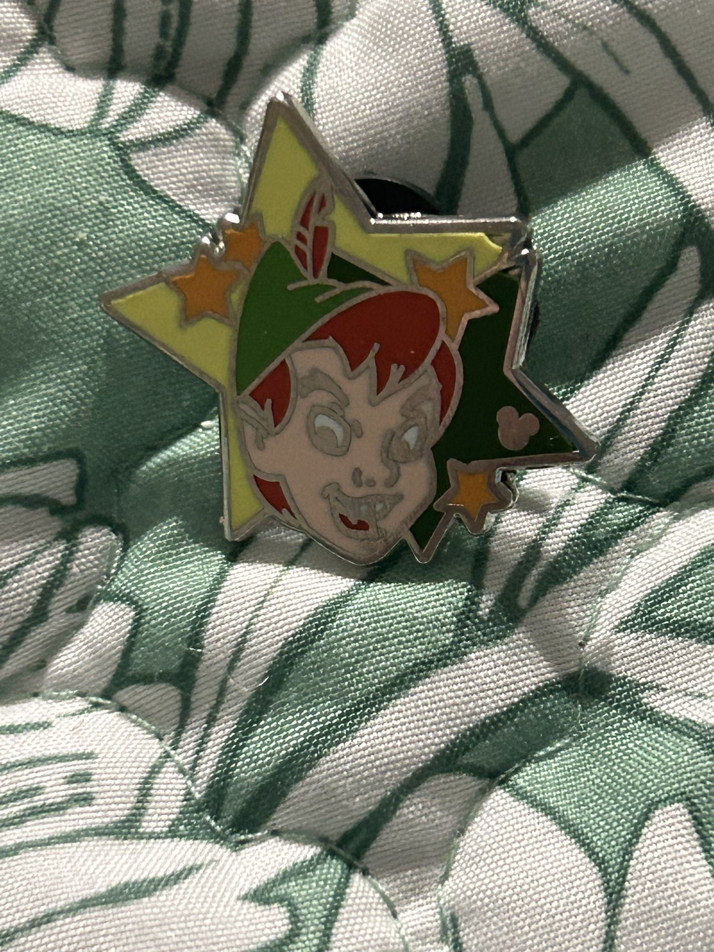 Disney WDW Star Characters Hidden Mickey Peter Pan Pin 