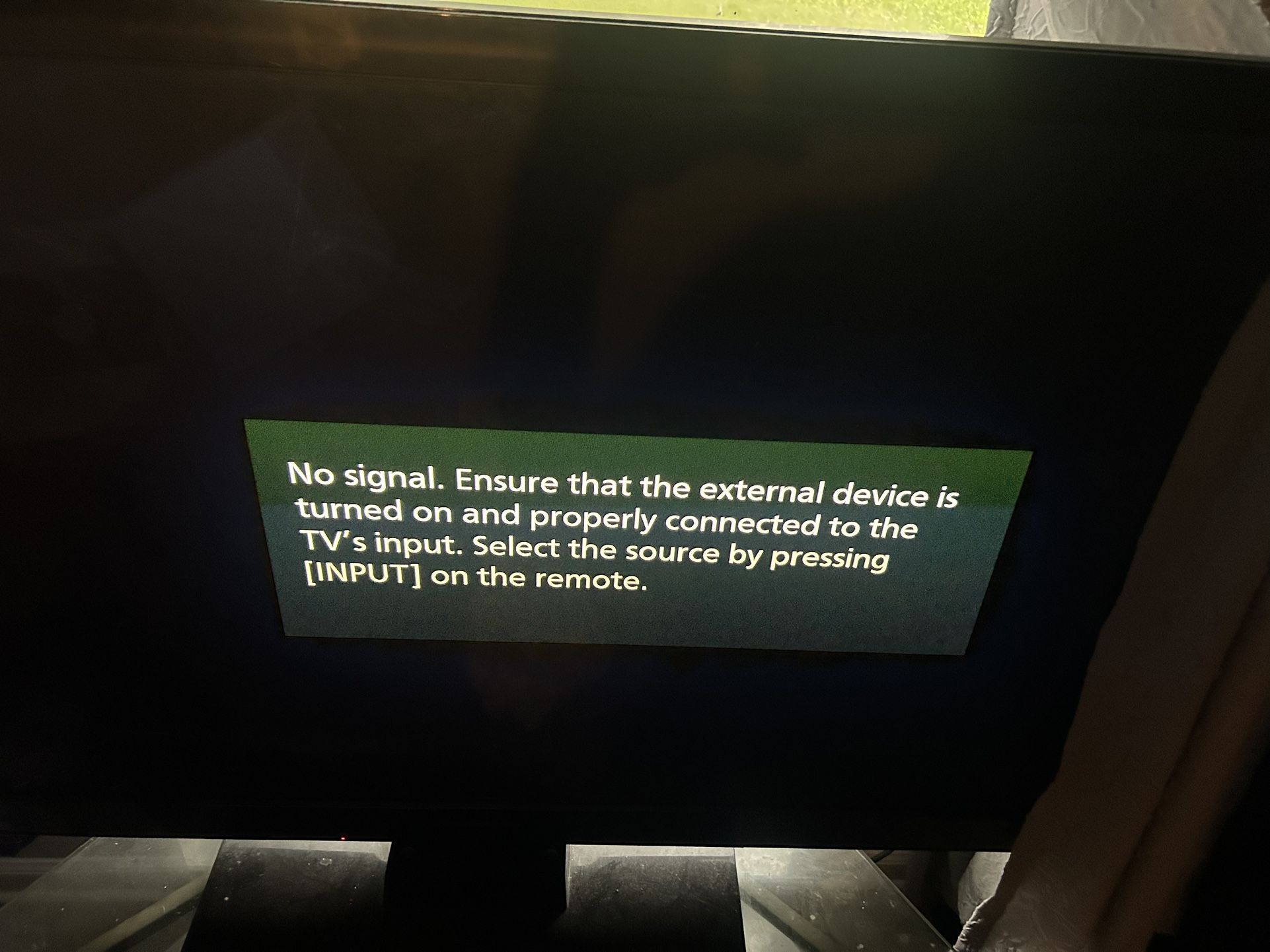 55 Inch Panasonic Tv and Stand