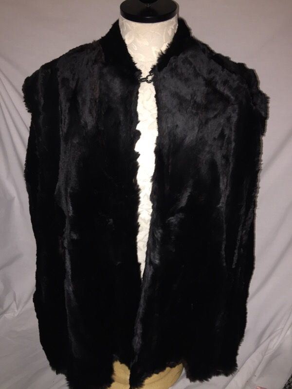 Vintage rabbit fur shaw "very nice"