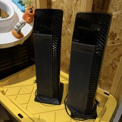 (2) 22” Space Heaters - Lasko Ceramic Tower Space Heater with Timer, Remote ($40 each)