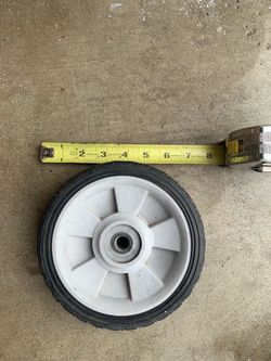 7” lawnmower wheel