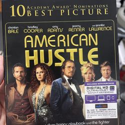 American Hustle Blu-ray, DVD & Digital Code