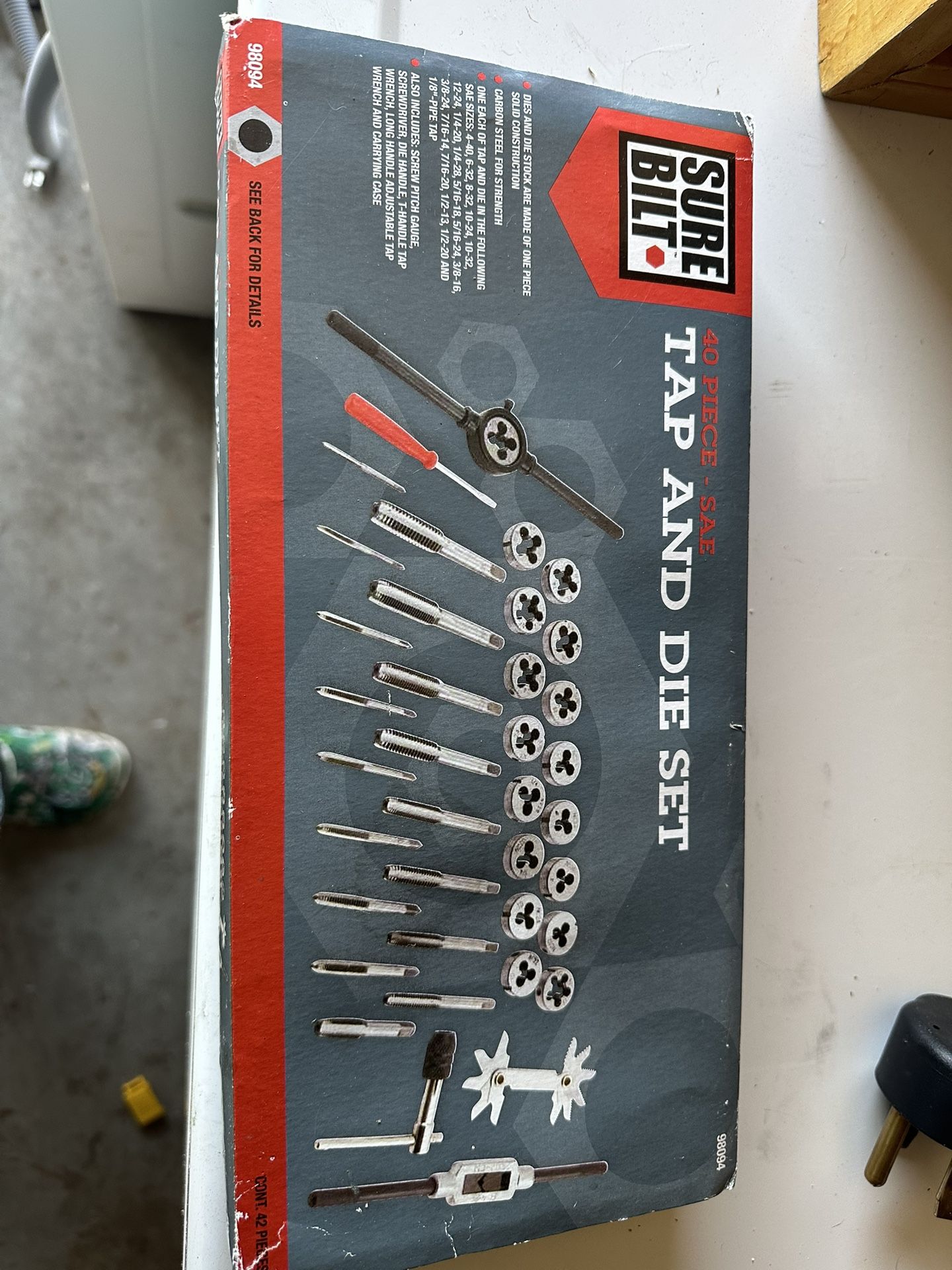 Brand New Tap And Die Set