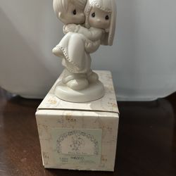 Precious moments bless you two figurine