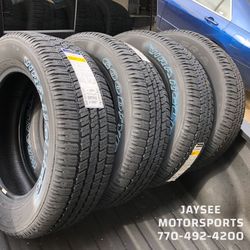(4) P275/60R20 GOODYEAR SR-A TIRES BRAND NEW