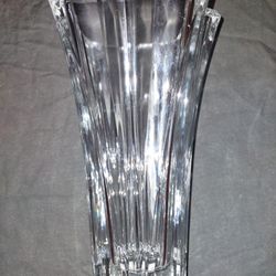 Mikasa Skyline Art Deco Inspired Lead Crystal Vase