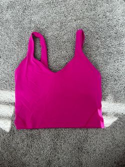 Lululemon Pink Align Crop Tank
