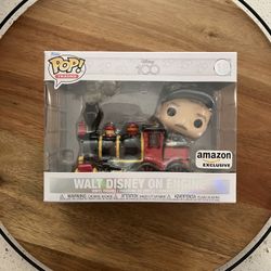 Walt Disney On Engine Funko Pop