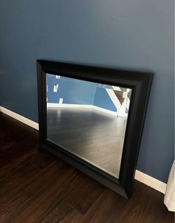 Black Wall Mirror