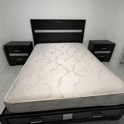 BLACK STORAGE BED 😍😍👌🏻👌🏻 FAST DELIVERY !!!🚚