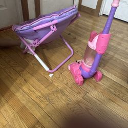Kids Chair And Vacuum 