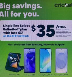 Unlimited Phone Service $35/mo