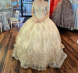Gold Quince Dress