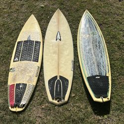 3 Surfboards