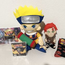 Anime -  Naruto 2 Plushy, Crew Sock, Pin, Art Print $15 For Everything 