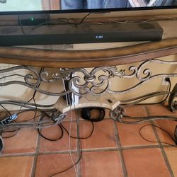 Solid Antique TV Stand / Accent Piece 