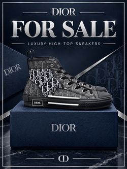 Dior B23 High-Top Sneakers