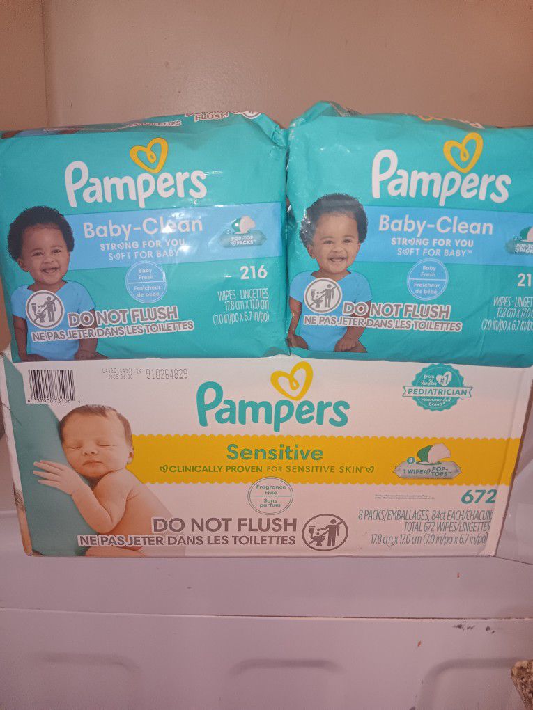 Pampers,  Wipes 