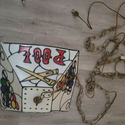 Pool Table Billiard Vintage Light