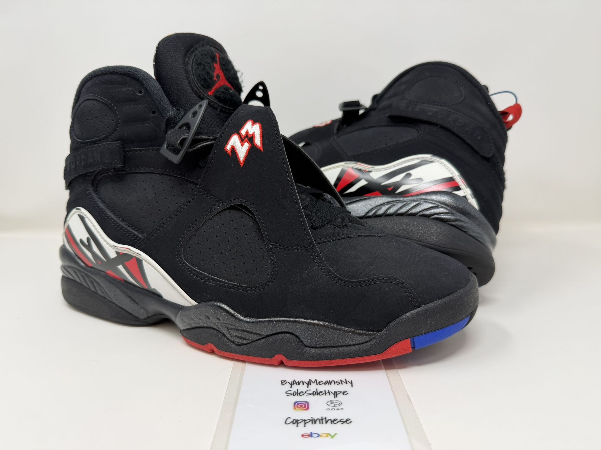 USED 2023 NIKE AIR JORDAN RETRO PLAYOFF 8 VIII SIZE 10