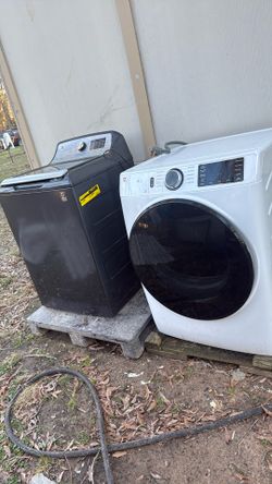 Washing machine and dryer electric One Price For Both