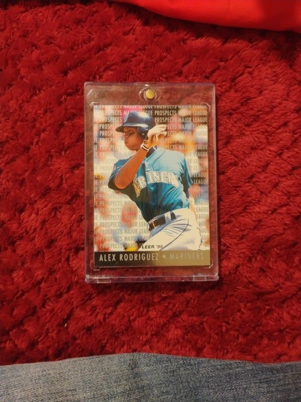 Fleer 95 Alex Rodriguez MLB Prospects 