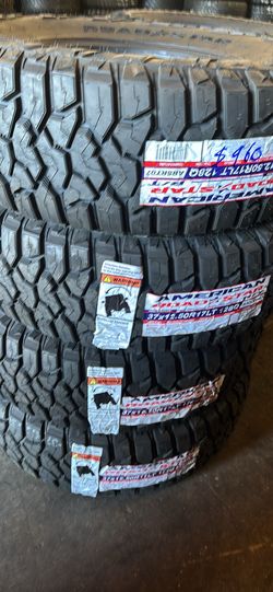 37x12.50/17 American road star RT🔥