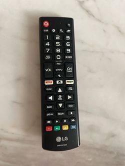LG TV remote control (original model)